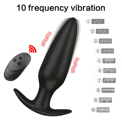 Ten Mode Vibrating Butt Plug