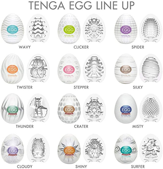 THIS MASTURBATION EGG IS A REAL SATISFIER! INTRODUCING THE TENGA LUST EGG