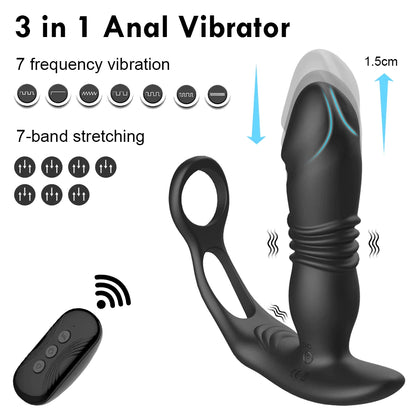 3 in 1 Prostate Vibrator